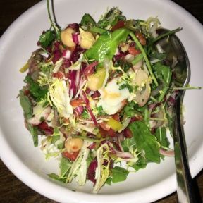 Gluten-free salad from Scopa Italian Roots